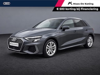 Audi A3 Sportback 40 TFSIe 204pk S-Tronic Advanced Edition · Camera · Keyless · Dodehoeksensor · Parkeerassistent · Apple/Android Car Play · ACC · Stoelverwarming ·