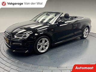 Audi A3 Cabriolet 40 TFSI 190PK Quattro S-Line Automaat-Navigatie-Cr.contr-Clima-Carplay-Stoelverwarming-Parkeersensoren-Virtual-Lm17''velgen