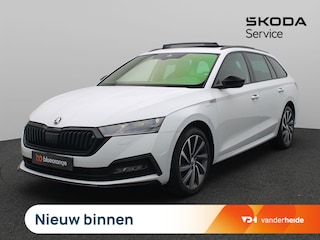 Skoda Octavia Combi 1.4 TSI iV PHEV Sportline Business 204PK DSG Panoramadak, Parkeersensoren voor en achter, Virtual Pedal, 18" LM Velgen, Navi, Keyless