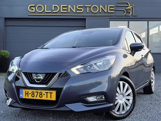 Nissan Micra 1.0 IG-T N-Connecta ✓1e Eigenaar✓Dealer Onderhouden✓Camera✓Carplay✓Navi✓Airco✓Cruise✓Pdc✓101pk✓Weinig Km✓Lm velgen✓N.A.P✓Apk tot 02-2028