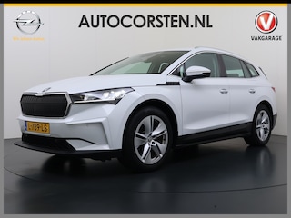 Skoda Enyaq iV 80 204PK Warmtepomp Camera SOH 93% Navi 3-Zone Ecc Stuur+Stoelverwarming Android Auto Apple Carplay P-Assist Cruise Control Lane Assist Isofix Keyless-go 1e Eigenaar Origineel Nederlandse Auto