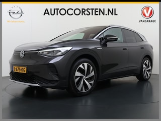Volkswagen ID.4 First 82kWh 204PK SOH 90% Trekhaak Warmtepomp Lmv 20" Adap.Cruise Stoel+Stuurverwarming Camera Navi Android Auto Apple Carplay Stoelverwarming Privacy Glas Isofix Led Rijstrooksensor 1.000KG Trekgewicht 1e Eigenaar Origineel Nederlandse Auto