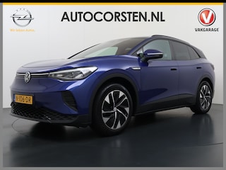 Volkswagen ID.4 82kWh 204PK 90%SOH Trekhaak Adap.Cruise Stoelverwarming Apple Carplay Android Auto Navi Ecc Pdc Privacy Glas Led Isofix DAB Bluetooth All Seasonbanden Voorruitverwarming Wifi 1.000KG Trekgewicht 1e Eigenaar Origineel Nederlandse Auto