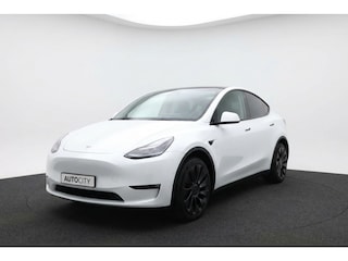 Tesla Model Y Long Range AWD 75kWh Full Self Driving 92% SOH l Warmtepomp l Trekhaak
