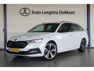Skoda Octavia Combi 1.5 e-TSI Sport Business Carplay | Stoelverw. | Cruise | LED | Sportstoelen | Sfeerverl. | 18" LMV | PDC V+A