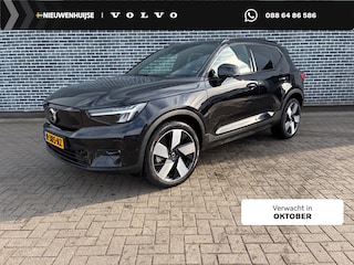 Volvo XC40 Recharge Ultimate 70 kWh | Warmtepomp | Harman Kardon Audio | Panoramadak | Lichtmetalen Velgen 20 inch | 360 Graden Camera | Keyless Entry | Elektrische Achterklep | Elektrisch Verstelbare Voorstoelen | Stoelverwarming | Cruise Control Adaptief | BLIS | Google Navigatie | Apple Carplay | Android Auto