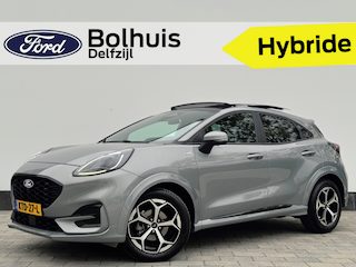 Ford Puma EcoBoost Hybrid 155pk ST-Line X | Pano | Winter Pack | El. a. klep | B&O | Half leer | Camera | 4 seiz. banden