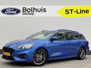 Ford Focus Wagon EcoBoost Hybrid 125 pk ST Line X | Camera | El. a. klep | LED | Keyless entry | Navi | Clima | Cruise | 17" |