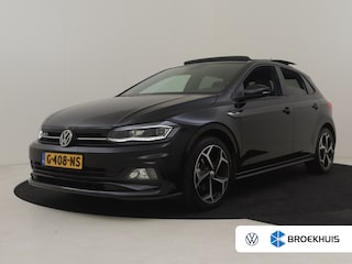 Volkswagen Polo 1.0 TS R-Line 115 PK | Elektr Glazen Pano-dak | Camera | Cr. Contr Adapt | Parkeer assistent | Parkeersensoren | Keyless | Stoelverw | Climate contr | DAB | LED | 17"LMV