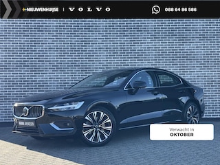 Volvo S60 2.0 B4 Plus Bright | Trekhaak | Panoramadak | Harman Kardon Audio | Nappaleder | Stoelventilatie | 360 Graden Camera | Parkeerverwarming | Keyless Entry | Elektrische Achterklep | Elektrisch Verstelbare Voorstoelen | Stoelverwarming voor en achter | Cruise Control Adaptief | BLIS | Google Navigatie | Apple Carplay | Android Auto