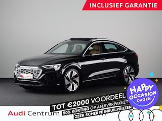 Audi Q8 e-tron 55 quattro S Edition 115 kWh 408pk | Panoramadak | Lederen bekleding | 22 inch Lichtmetalen velgen |