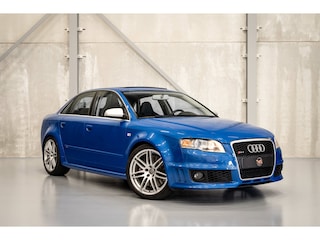 Audi A4 Sedan 4.2 V8 quattro | Sprintblau | RS stoelen | 1ste eigenaar | Dealer onderhouden | Navigatie | Carbon
