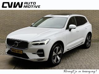 Volvo XC60 2.0 T6 Plug-in hybrid AWD Long range 350pk | SOH 98% | Ultimate bright | Panoramadak | Lederen bekleding | Stoel&stuurverwarming | Achterbank verwarmd | Pilot assist | Camera | Dodehoekdetectie | Memory | Full-LED | DAB | Keyless | Apple CarPlay | Elektrische achterklep | Volledig dealeronderhouden