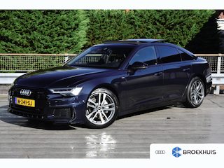 Audi A6 Limousine 40 TFSI S edition s-lIne 204pk | PANORAMADAK | CAMERA | STOELVERW. | MEMORY |  NAVIGATIE | CARPLAY | ALL SEASON | 20 INCH | CLIMATE CONTROL | DAB+