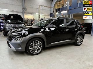 Hyundai Kona 1.6 GDI HEV Premium | Afn trekhaak | Apple carplay/ Android auto| Leder | Stoelverw + Koeling | NAP | Rijklaar prijs!