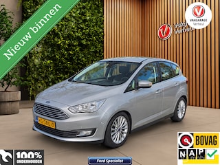 Ford C-MAX 1.0 Titanium ✅125Pk ✅Trekhaak ✅Navi ✅Boekjes ✅Nap