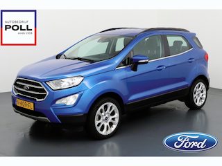 Ford Ecosport 125pk EcoBoost Titanium Half Leer Trekhaak 1e Eigenaar 15.000km NL-Auto Dealeronderhouden
