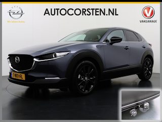 Mazda CX-30 2.0I 187PK M.Hybrid Automaat Trekhaak Adap.Cruise Camera Stoelverwarming Ecc Head-Up Display Navi Apple Carplay/Android Auto e-SkyActiv-X M Homura Dodehoekdetectie Keyless Elek.Achterklep Privacy Glas Lmv Isofix DAB Bluetooth Regen-Lichtsensor 1.300KG Trekgewicht 1e Eigenaar