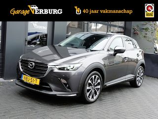 Mazda CX-3 2.0 SkyActiv-G 121 GT-M (Navigatie/Carplay,Camera,Cruise,PDC,Keyless,HUD,1/2 Leer)
