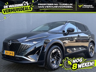 Nissan Qashqai 1.3 Mild-Hybrid 158pk Xtronic Business Executive | Automatische airconditioning | Navigatie | Stuur/Stoelverwarming | CarPlay/Android Auto | Adaptive Cruise | 360 Graden Camera