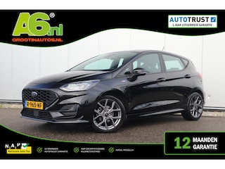Ford Fiesta 1.0 EcoBoost Hybrid ST-Line 125PK Winter Pakket Carplay Android Airco Cruise Control Stuur & Stoelverwarming LED 17 inch LMV