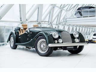 Morgan 4/4 1.6 | Bagagerek | Houten stuurwiel | Reservewiel