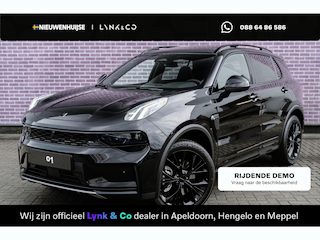 Lynk & Co 01 1.5 Plug-in Hybrid More | Trekhaak | PHEV | Panoramadak | Infinity by Harman Audio | 360 Graden Camera | Parkeersensoren | Lichtmetalen Velgen 20 inch | Keyless Entry | Elektrische Achterklep | LED Koplampen Adaptief | Privacy Glas | Stoelverwarming | Cruise Control Adaptief | Dodehoekdetectie Navigatie | Apple Carplay | Android Auto