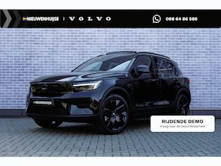 Volvo EX40 Single Motor Extended Range Ultra 82 kWh | Black Edition | Europa | Schuif-/Kanteldak | Harman Kardon Audio | Adaptieve Cruise Control | Stuur-/Stoelverwarming V+A | Warmtepomp | Getint Glas |