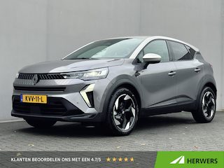Renault Captur 1.8 E-Tech full hybrid 160 techno / Fabrieksgarantie tot 12-2028 / Pack Winter / Stuur- en stoelverwarming / Adaptieve CC / Navigatie / Climate Control / Navigatie / Apple Carplay Android / 18" LM wielen /