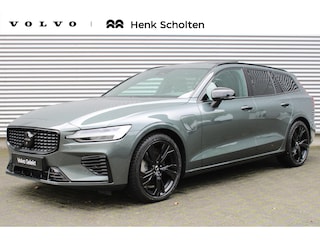 Volvo V60 2.0 T6 Plug-in hybrid AWD Plus Dark Head-up Display | Harman/Kardon Premium Geluidssysteem | Panoramisch Schuif-/Kanteldak | Adaptieve Cruise Control met Pilot Assist |19" 5-triplespaaks Black/Diamond Cut | Lederen Bekleding | Google Navigatiesysteem | 360 Graden Camera | Electronic Climate Controle | Voorstoelen Verwarmd En Elektrische Lendesteunen | Keyless Entry | Elektrische Achterklep | Elektrisch Verstelbare Stoelen Voor Met Memory |Verwarmbare Achterbank |