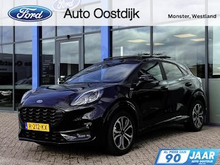 Ford Puma 1.0 EcoBoost Hybrid ST-Line 125PK Panodak Winterpack Adaptieve Cruise Camera Blind-Spot Parkeersensoren Climate Privacy Glass *Compleet*