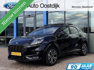 Ford Puma 1.0 EcoBoost Hybrid ST-Line 125PK Panodak Winterpack Adaptieve Cruise Camera Blind-Spot Parkeersensoren Climate Privacy Glass *Compleet*