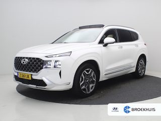 Hyundai Santa Fe PHEV Premium Sky SOH 100% | Achterbank verwarmd | Achteruitrijcamera 360 graden | Airco (automatisch)