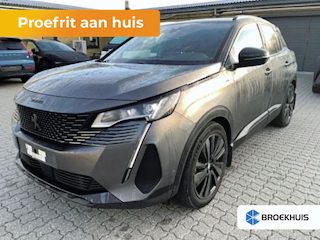 Peugeot 3008 1.6 HYbrid 225 GT Afneembare Trekhaak | Black Pack | Camera | 19" Lichtmetaal | Leder/Stof | Parkeersensoren Rondom | Digitaal Dashboard | Achteruitrijcamera | Afneembare trekhaak | Afwijkende dakkleur