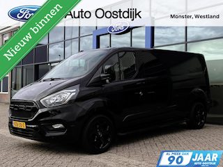 Ford Transit Custom 320 2.0 TDCI L2H1 Limited 130PK Automaat Stoel/Voorruitverwarming Camera Cruise Blind-Spot Navi 18'' Velgen Parkeersensoren *Dealer Onderhouden*