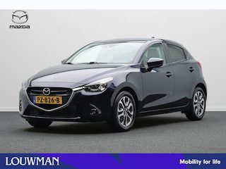 Mazda 2 1.5 Skyactiv-G GT-Luxury | Navigatie | Achteruitrijcamera | Leder/Alcantara | Lichtmetaal