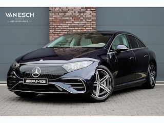 Mercedes-Benz EQS 450+ AMG Line 108 kWh | Luchtvering | Hyperscreen | Achterasbesturing | Distronic | Panoramadak | Elek. Achterstoelen | Camera | Keyless Go |