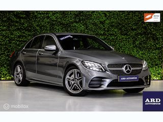 Mercedes-Benz C-klasse 180 AMG-Line|1e eig|NL|Trekh,|Leder|Cam.