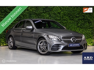 Mercedes-Benz C-klasse 180 AMG-Line|1e eig|NL|Trekh,|Leder|Cam.