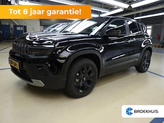 Jeep Avenger 1.2 e-Hybrid Black Edition | Tot 8 Jaar Garantie | Stoelverwarming | Navigatie | Climate Controle | Camera | Elektrische Achterklep |