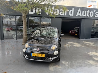 Fiat 500 1.0 Hybrid RED/ airco/cruise/panoramadak/Leder/LM velgen/ Carplay/Dealer onderhouden/12 Maanden garantie