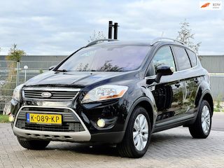 Ford Kuga 2.5 20V Titanium|200PK|AWD|AUT|NAVI|PSENSOR|TREKHAAK|HALFLEDER