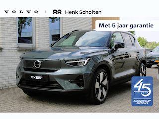 Volvo EX40 Single Motor Extended Range Ultra Europa 82 kWh | 45th Anniversary Edition | Panoramisch schuif-/ kanteldak | Harman Kardon | Elektrisch verstelbare voorstoelen met geheugen functie | 5 jaar garantie - (2 jaar extra fabrieksgarantie) | 20 inch lichtmetalen velgen | Extra getint glas achter | Verwarmde voorstoelen en stuurwiel | Pilot assist | Adaptieve cruise control
