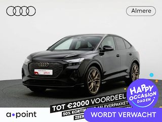 Audi Q4 e-tron S edition performance 82 kWh 286pk | Komt eind oktober binnen | Panoramadak | Stuurverwarming | Parkeercamera | Verlengde garantie