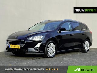 Ford Focus Wagon 1.0 EcoBoost Titanium X Business / Elektrische klep / Navigatie / Apple Carplay Android / Climate Control / Camera / 16"  LM wielen /