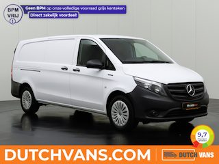 Mercedes-Benz Vito 112CDi Xlang 66KWh | SOH 93,6% | Achterdeuren | Multimedia | Leder | Airco | Cruise | Betimmering