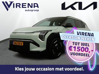 Kia EV3 GT-PlusLine 81.4 kWh - Draadloze Apple CarPlay / Android Auto - Stoel en stuurwiel verwarming - Panoramadak - Harman Kardon Audio - Dodehoek assistent - Fabrieksgarantie tot 05-2032