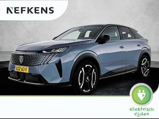 Peugeot 3008 SUV Allure Avantage 73 kWh 210pk | Accu 95% | 526km WLTP Actieradius | Navigatie | 360° Camera | Stuurverwarming | Adaptieve Cruise Control | Climate Control | Parkeersensoren v+a | Dodehoeksensor | Led koplampen | Keyless | Draadloze Apple Carplay / Android Auto + Telefoonlader | Donker getint glas | Trekhaak | 19" Lichtmetalen velgen |