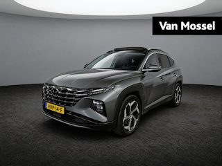 Hyundai Tucson 1.6 T-GDI HEV Premium Sky | Trekhaak | All Season Banden | 1e Eigenaar | 1650kg Trekvermogen | Elektrische Stoelen met Geheugen | Stoel/Stuurverwarming | Stoelventilatie |