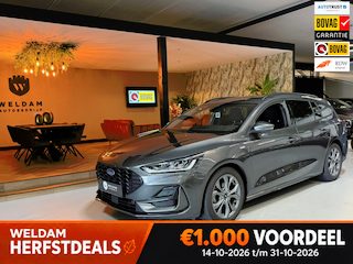 Ford Focus Wagon 1.0 EcoBoost Mild-Hybrid ST-Line Garantie|StuurVW|StoelVW|CarPlay|Navi|LED|PDC|Rijklaar